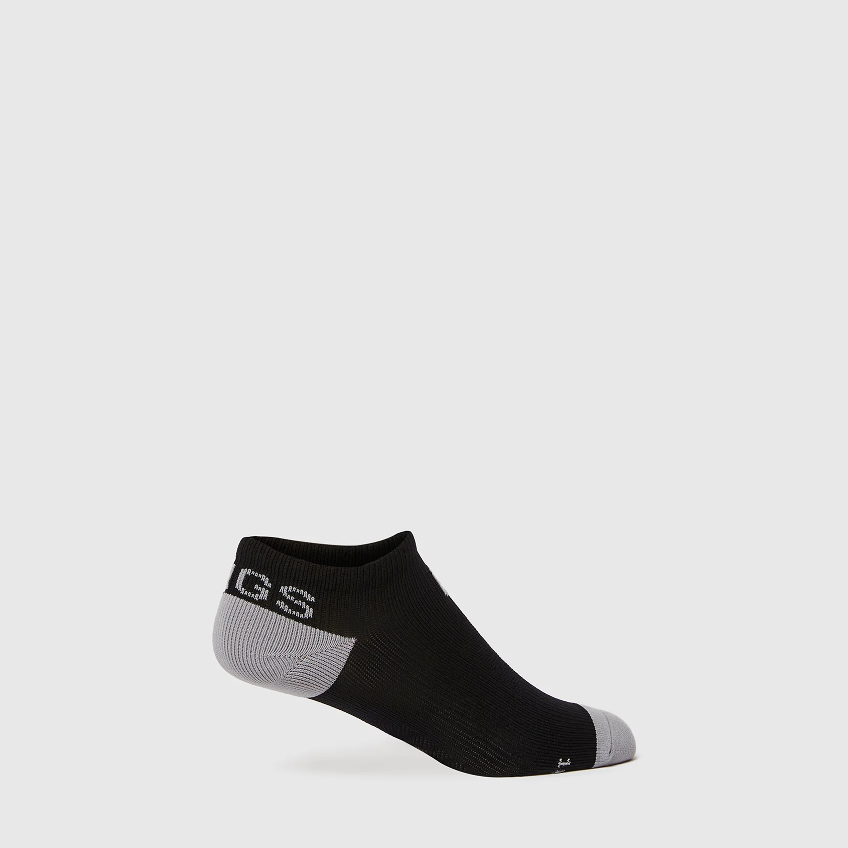 Men's Black Solid Ankle Socks - Image 3