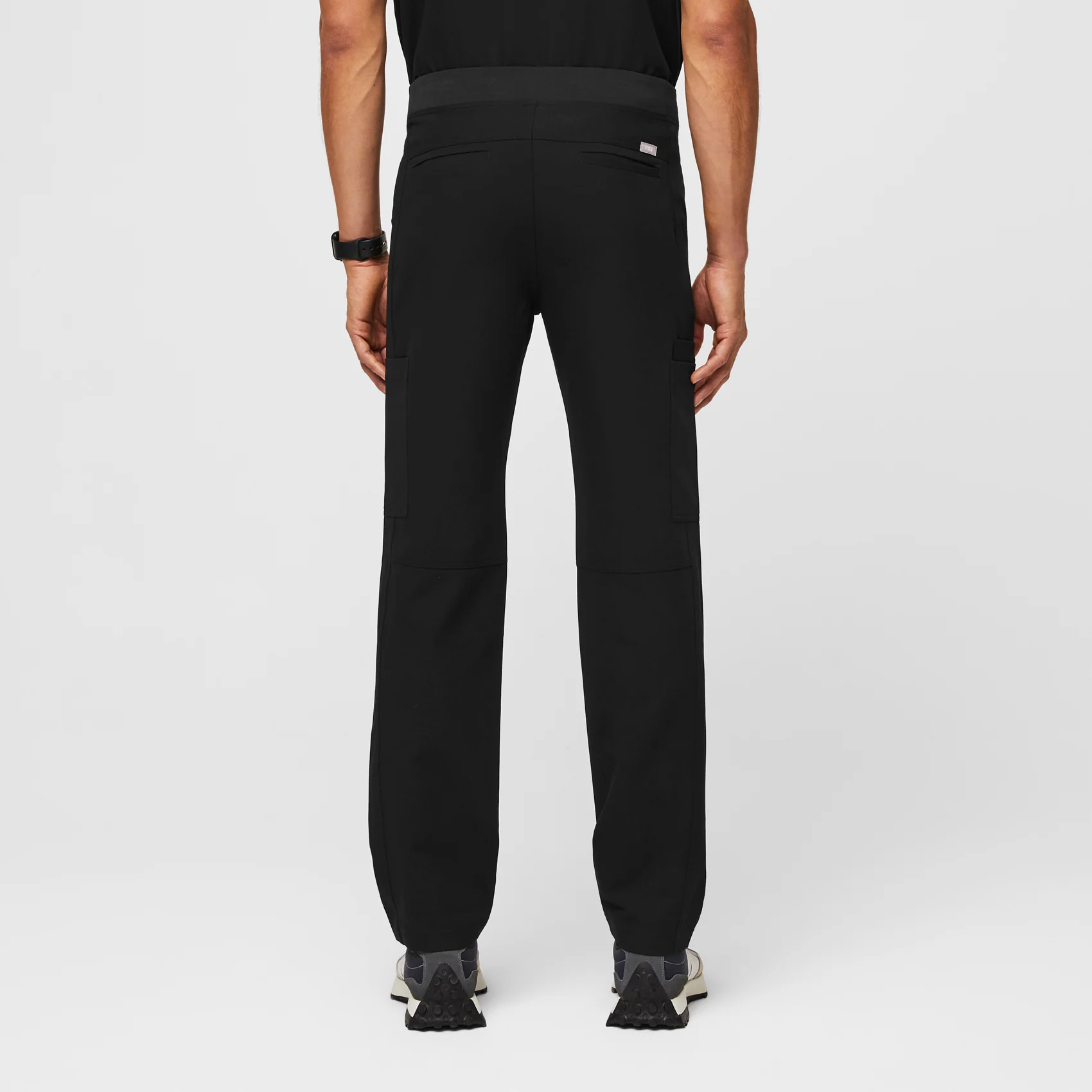 Men's Black Axim™ - Tall Cargo Scrub Pants - Image 4
