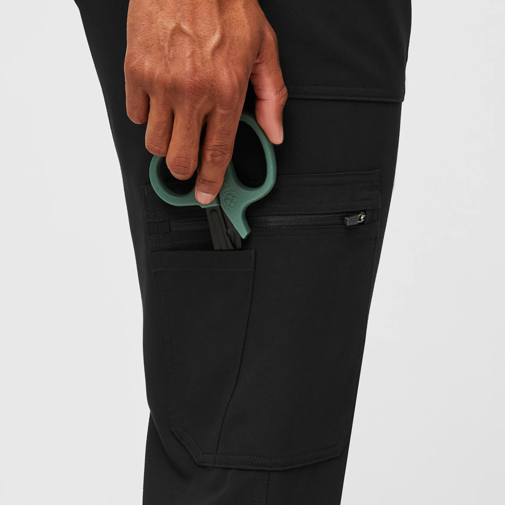 Men's Black Cairo™ - Cargo Scrub Pants - Image 5
