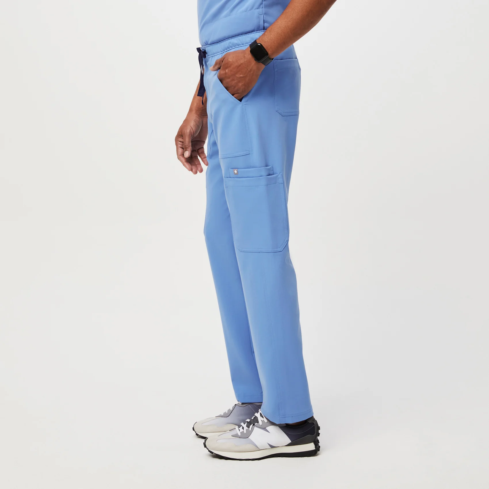 Men's Ceil Blue Cairo™ - Cargo Scrub Pants - Image 3