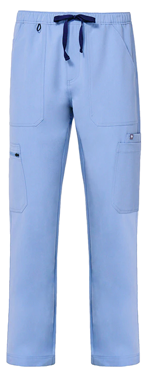 Men's Ceil Blue Cairo™ - Cargo Scrub Pants - Image 8