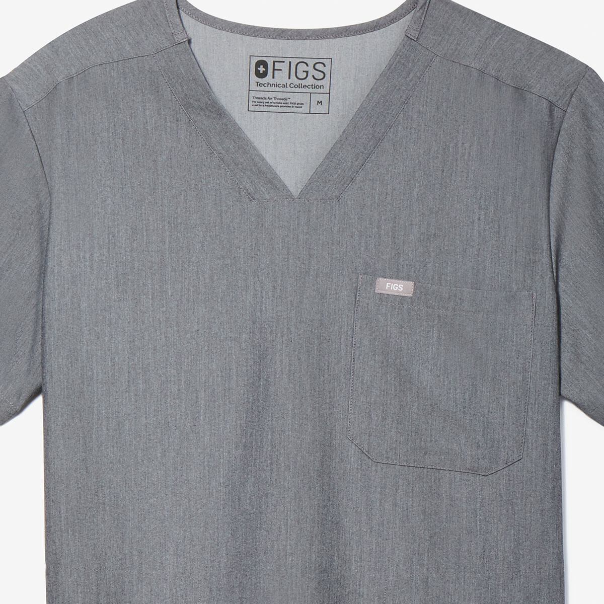 Men's Graphite Chisec™ - Three-Pocket Scrub Top - Image 8