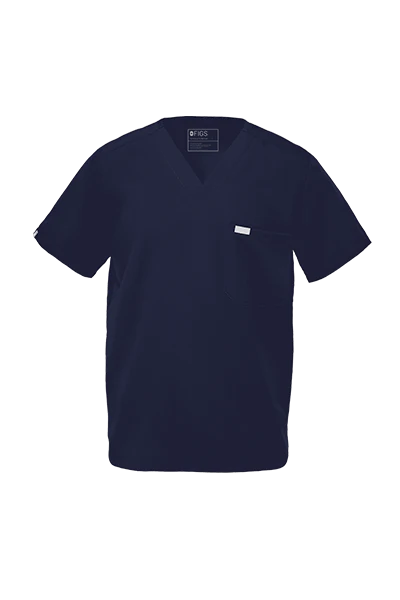 Men's Navy Chisec™ - Three-Pocket Scrub Top - Image 12