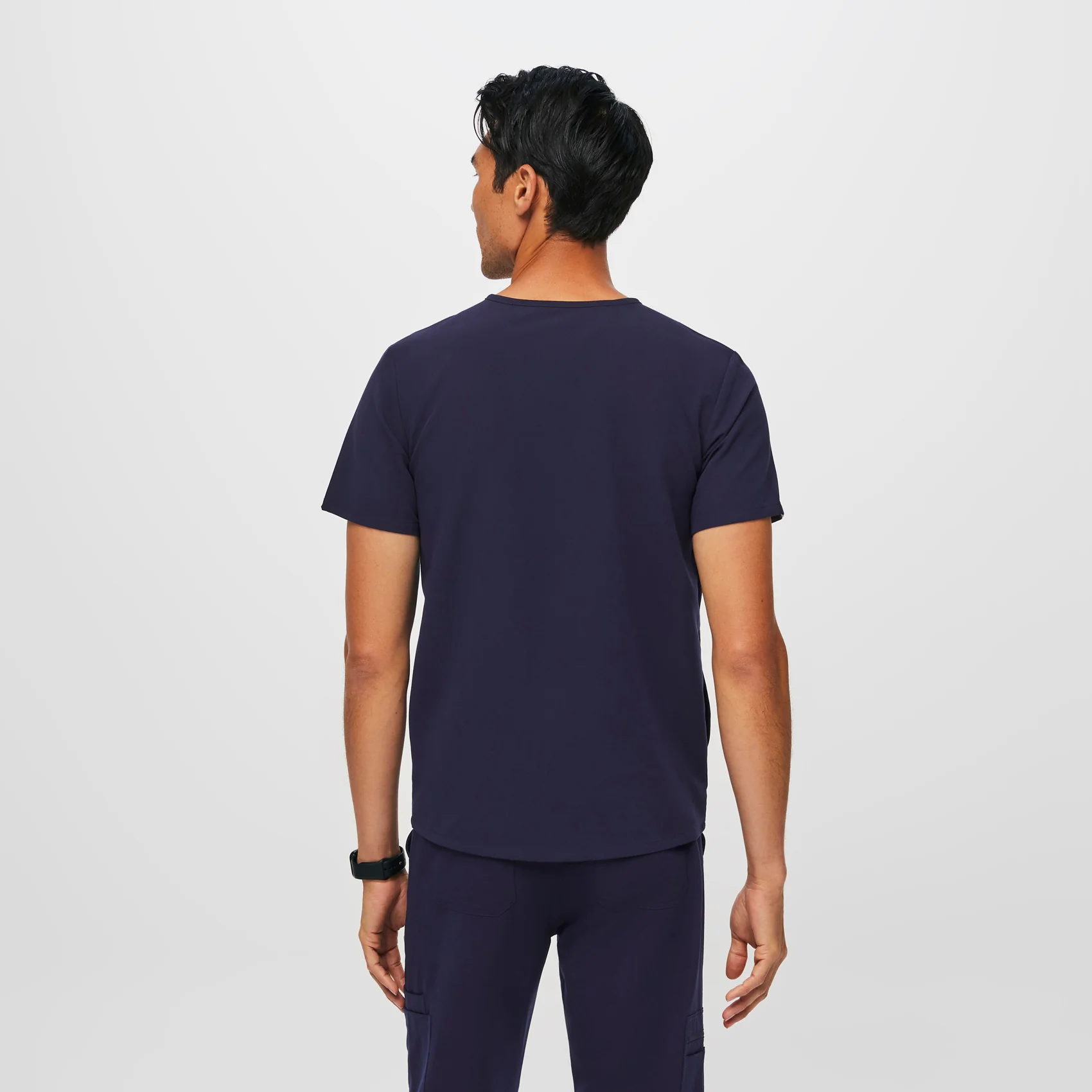 Men's Navy Chisec™ - Three-Pocket Scrub Top - Image 4