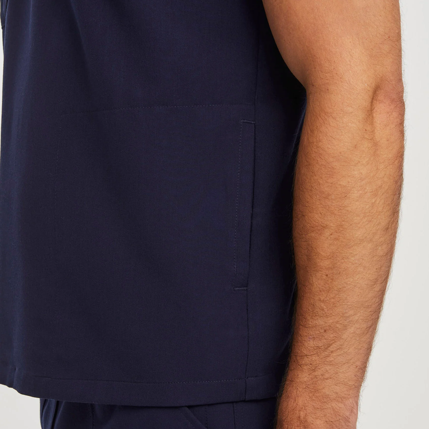 Men's Navy Chisec™ - Three-Pocket Scrub Top - Image 6