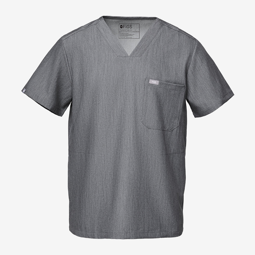 Men's Graphite Chisec™ - Three-Pocket Scrub Top - Image 10