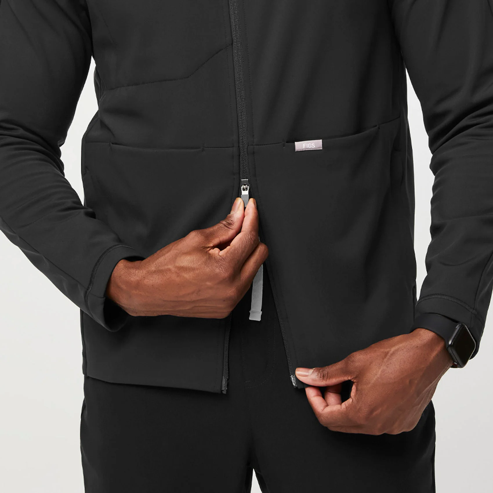 men's Black On-Shift ContourKnit Jacket™ - Image 8