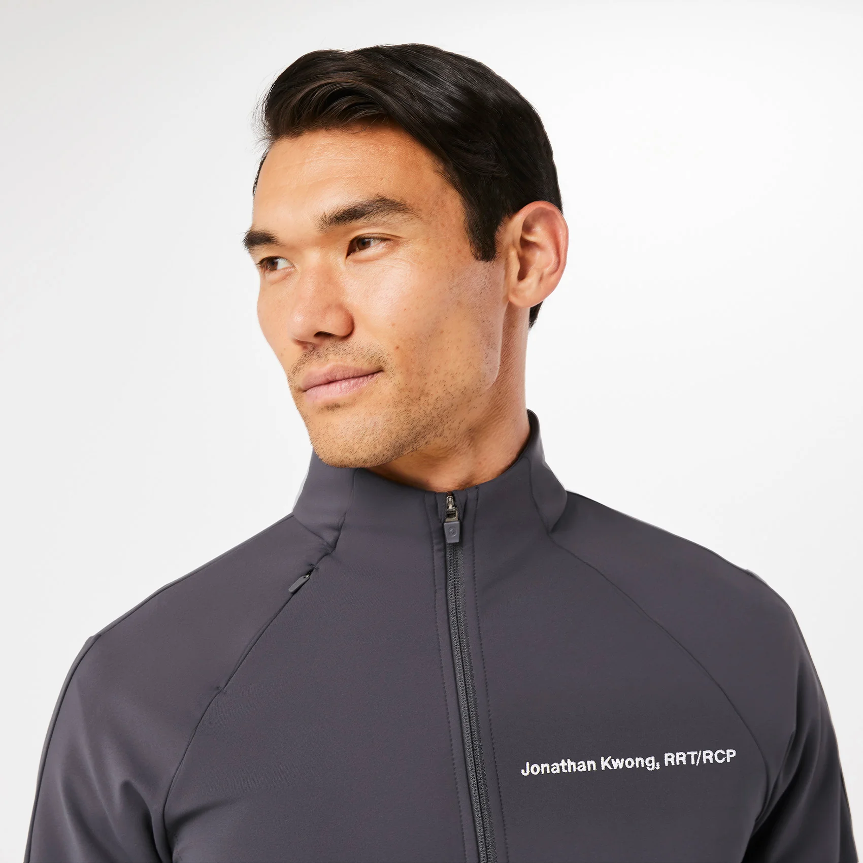 men's Charcoal On-Shift ContourKnit Jacket™ - Image 10