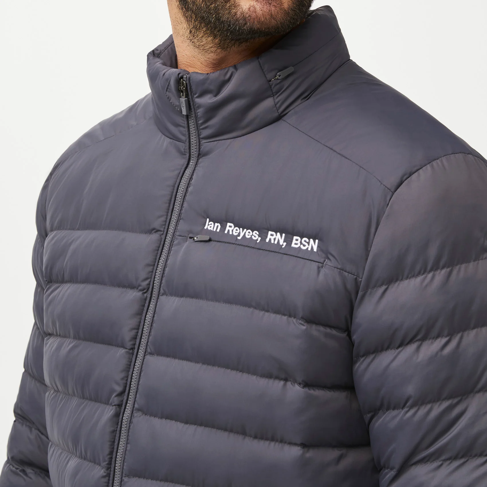 men's Charcoal On-Shift™ Packable - Puffer Jacket - Image 5
