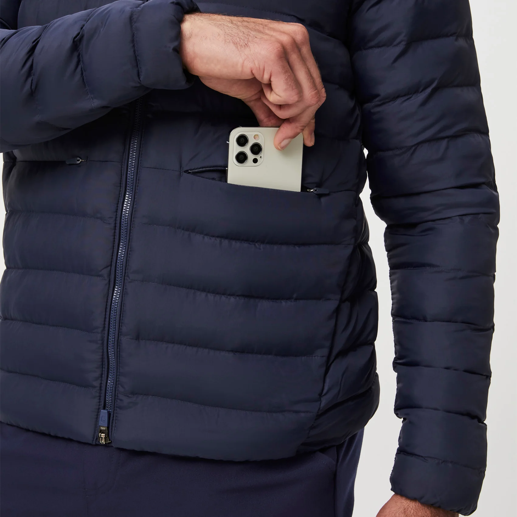 men's Navy On-Shift™ Packable - Puffer Jacket - Image 10