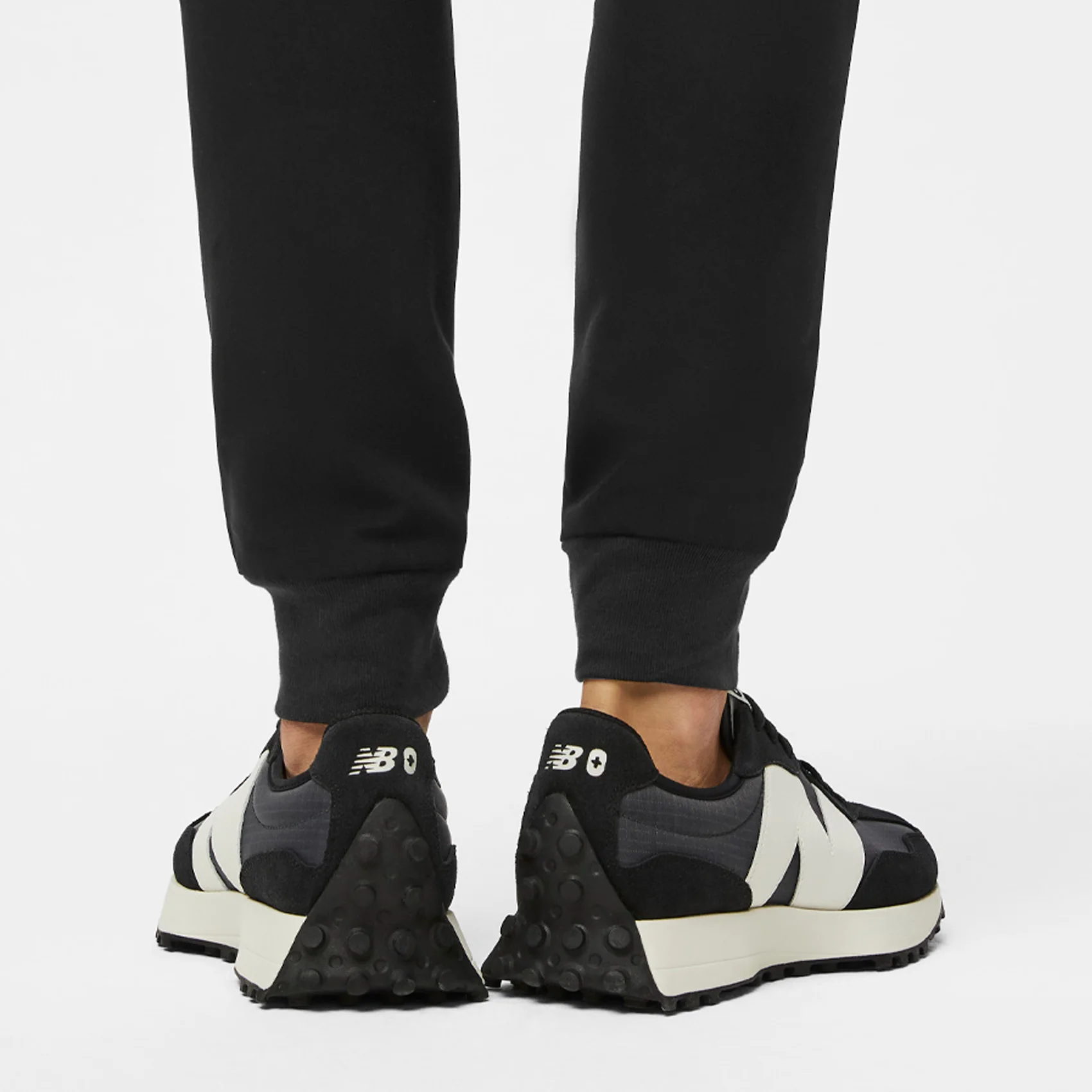 unisex Black FIGS | New Balance 327 - Image 8