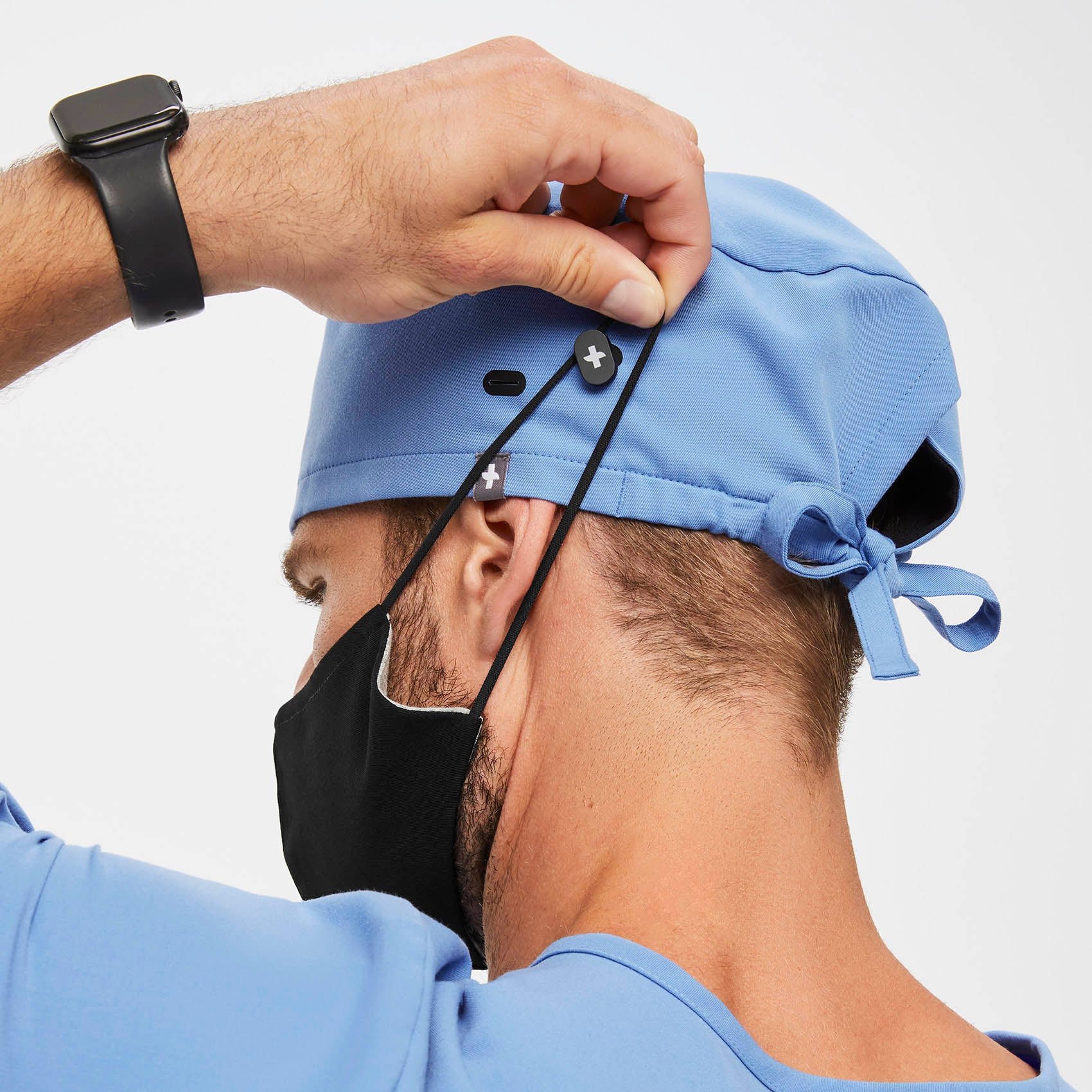 Ceil Blue Modern - Classic Scrub Cap Buttonholes - Image 10