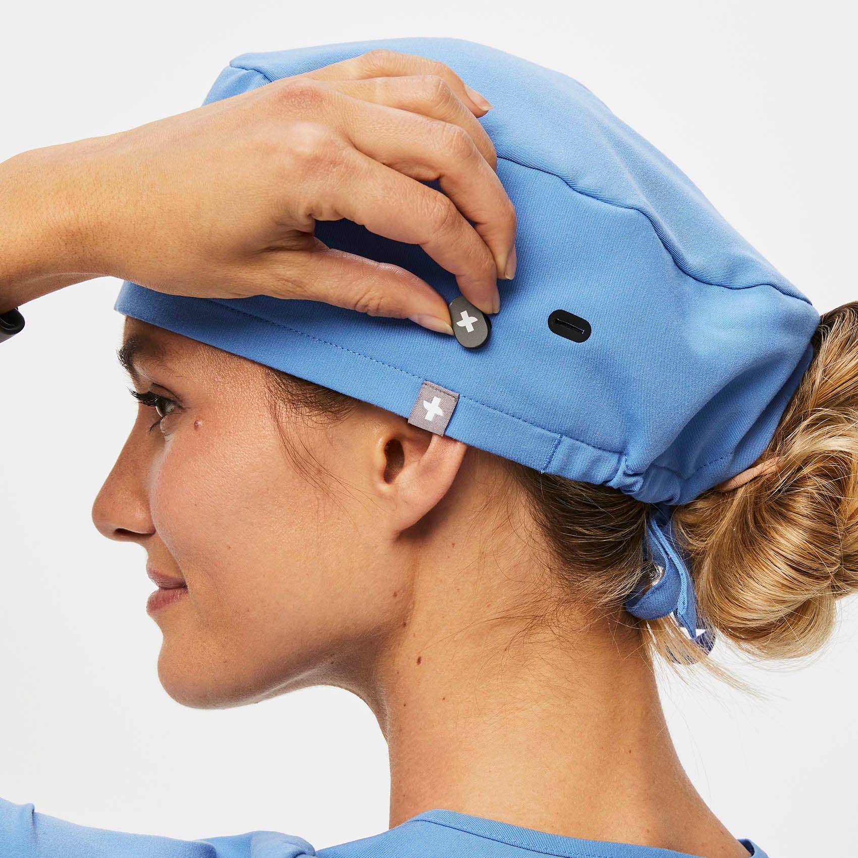 Ceil Blue Modern - Classic Scrub Cap Buttonholes - Image 5