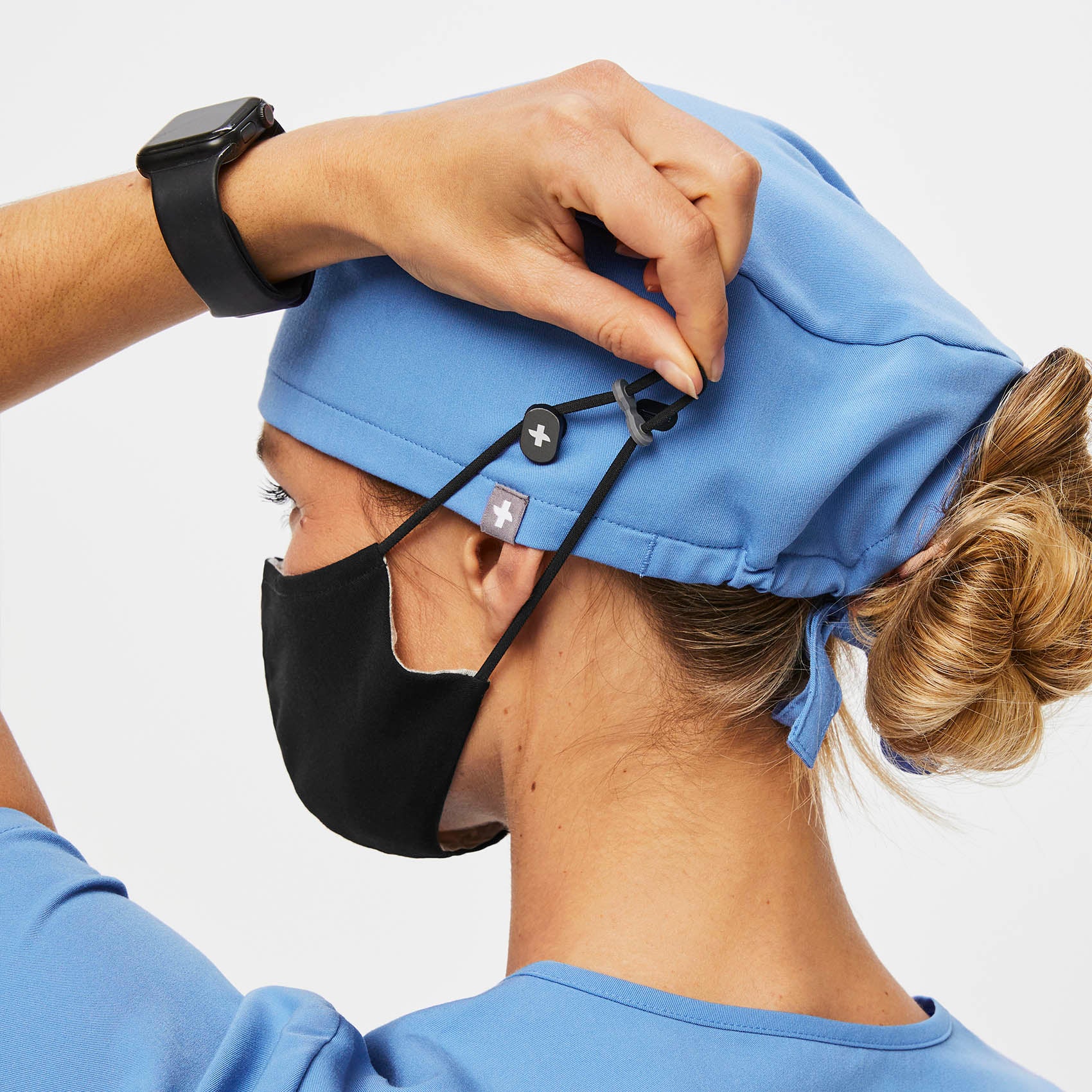 Ceil Blue Modern - Classic Scrub Cap Buttonholes - Image 6