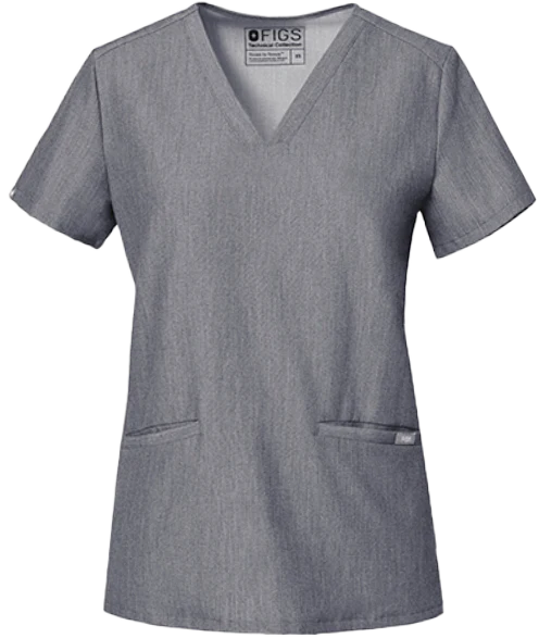 Women's Graphite Casma™ - Three-Pocket Scrub Top - Image 6