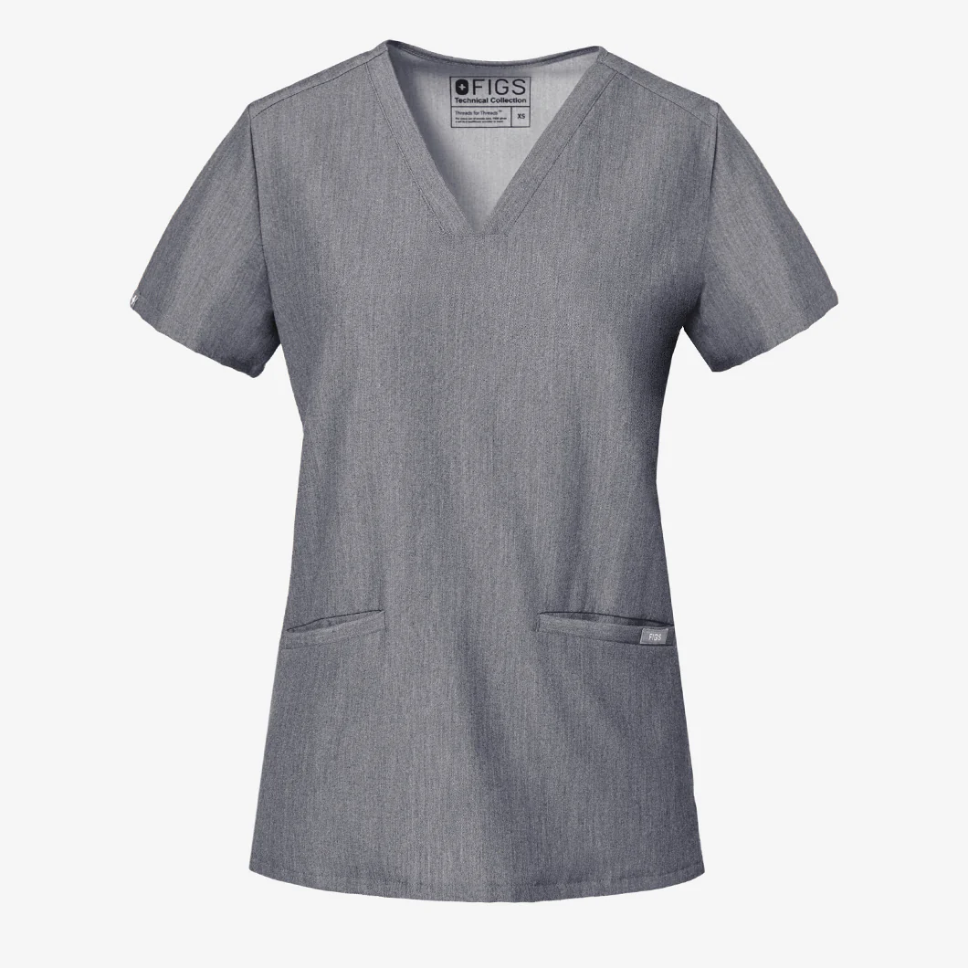 Women's Graphite Casma™ - Three-Pocket Scrub Top - Image 8