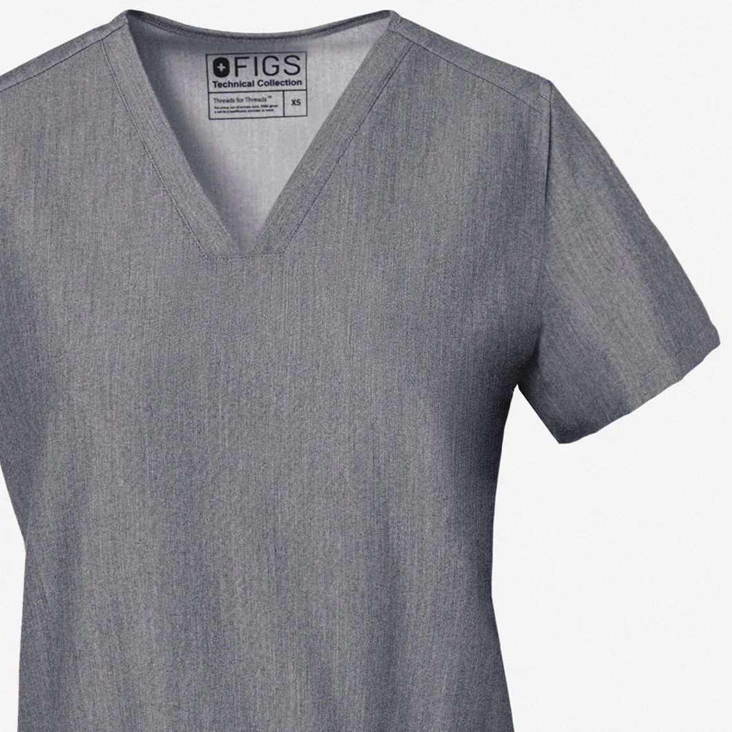 Women's Graphite Casma™ - Three-Pocket Scrub Top - Image 9