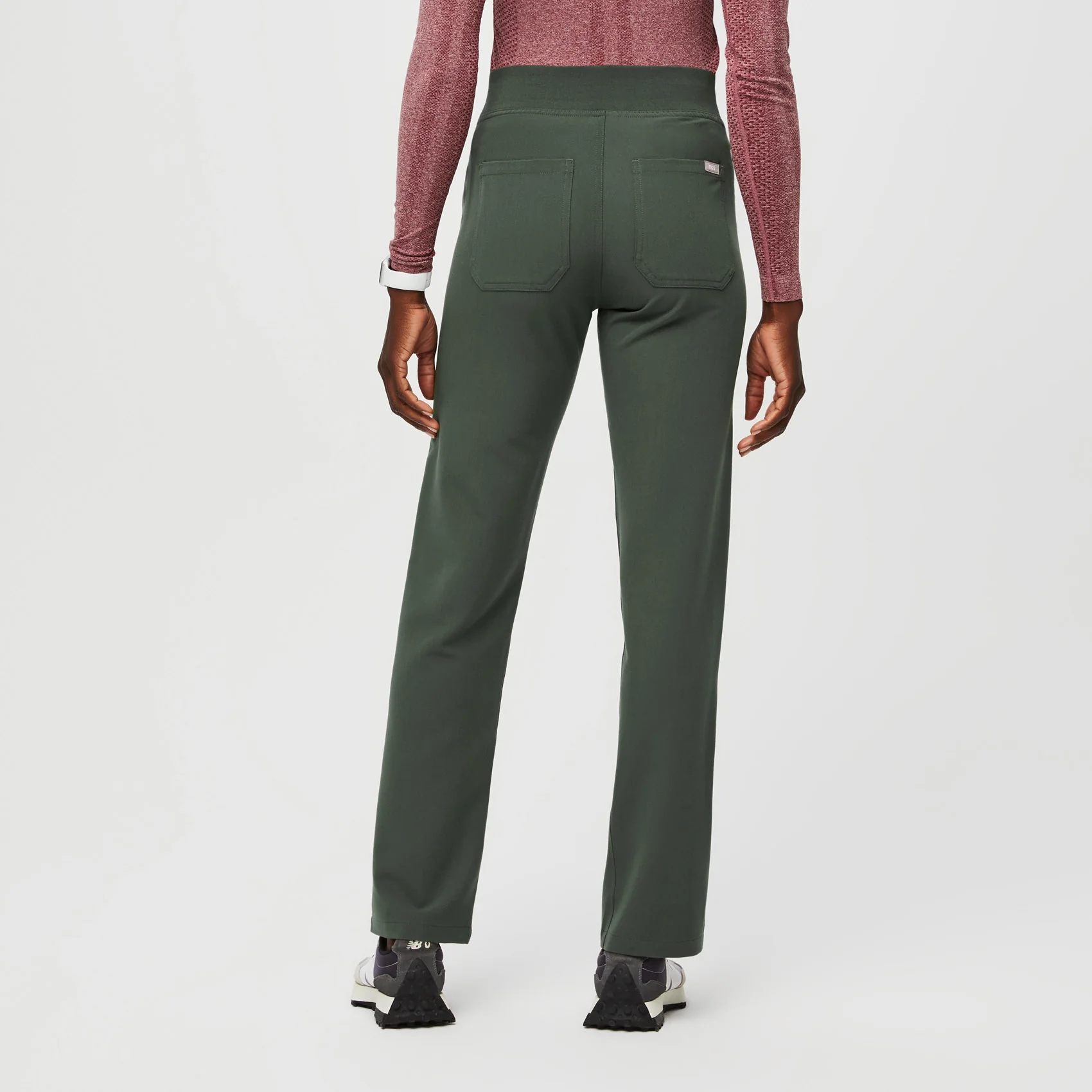 women's Moss High Waisted Livingston - Basic Scrub Pant™ - Image 4