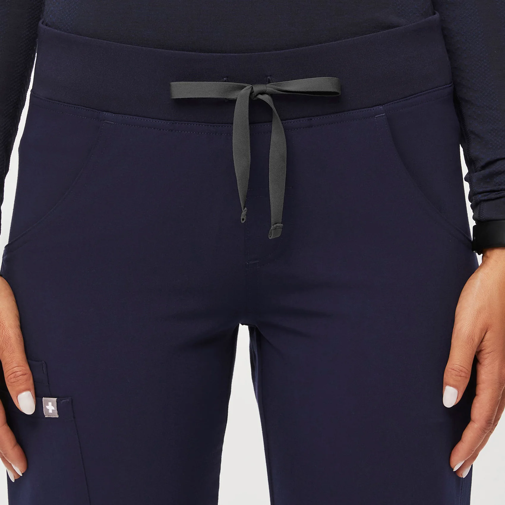 Women's Navy Kade™ - Tall Cargo Scrub Pants - Image 5