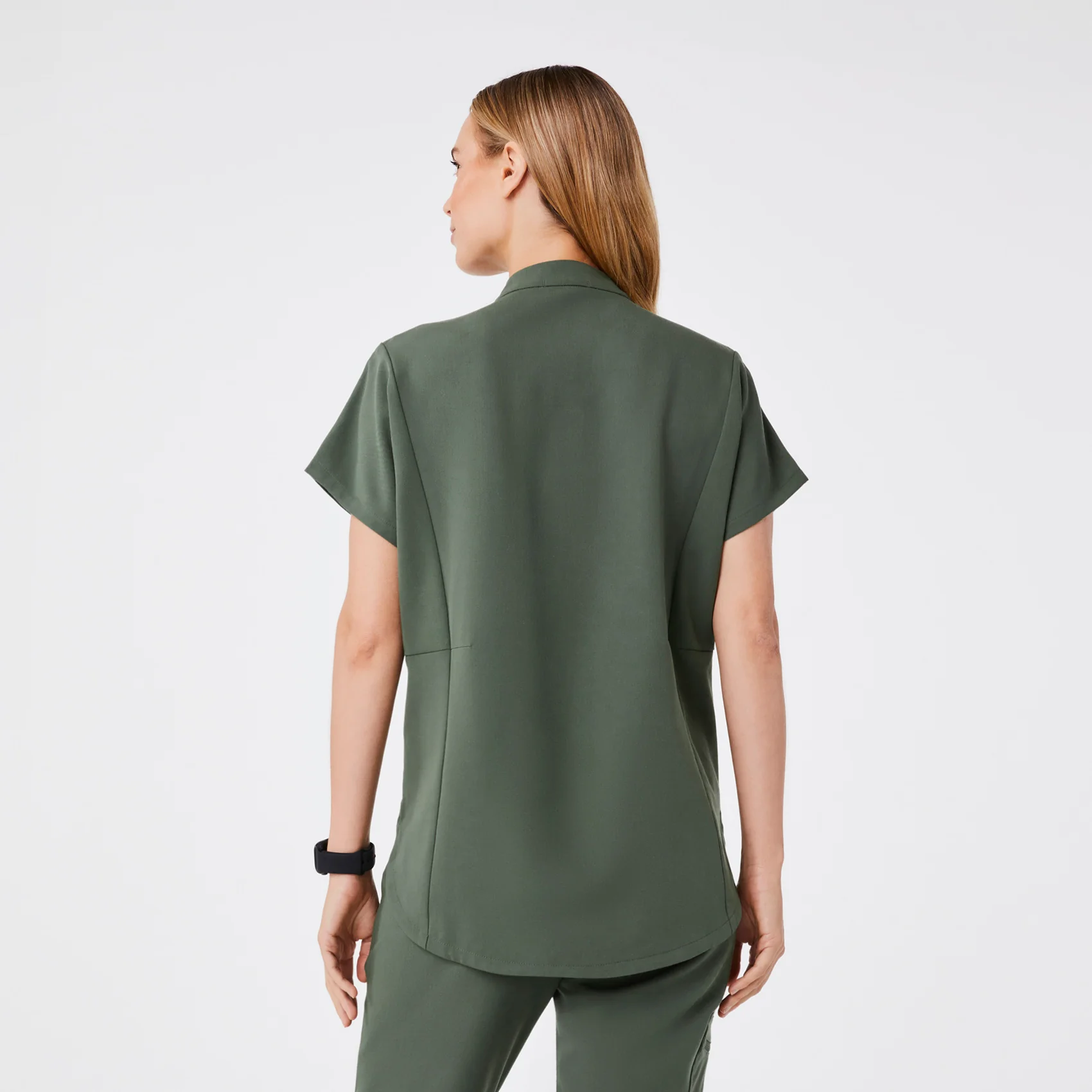 women's Moss Montex - Mock Neck Scrub Top - Image 4