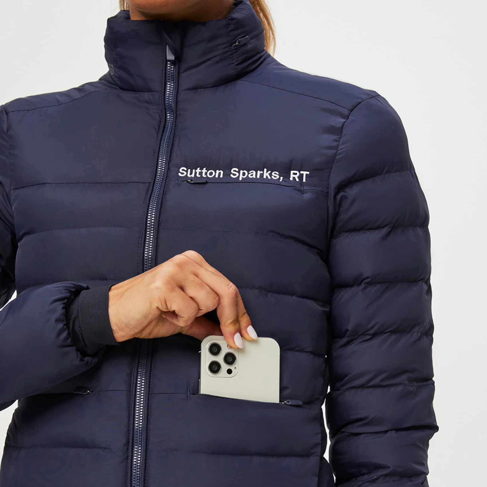 women's Navy On-Shift™ Packable - Puffer Jacket - Image 8