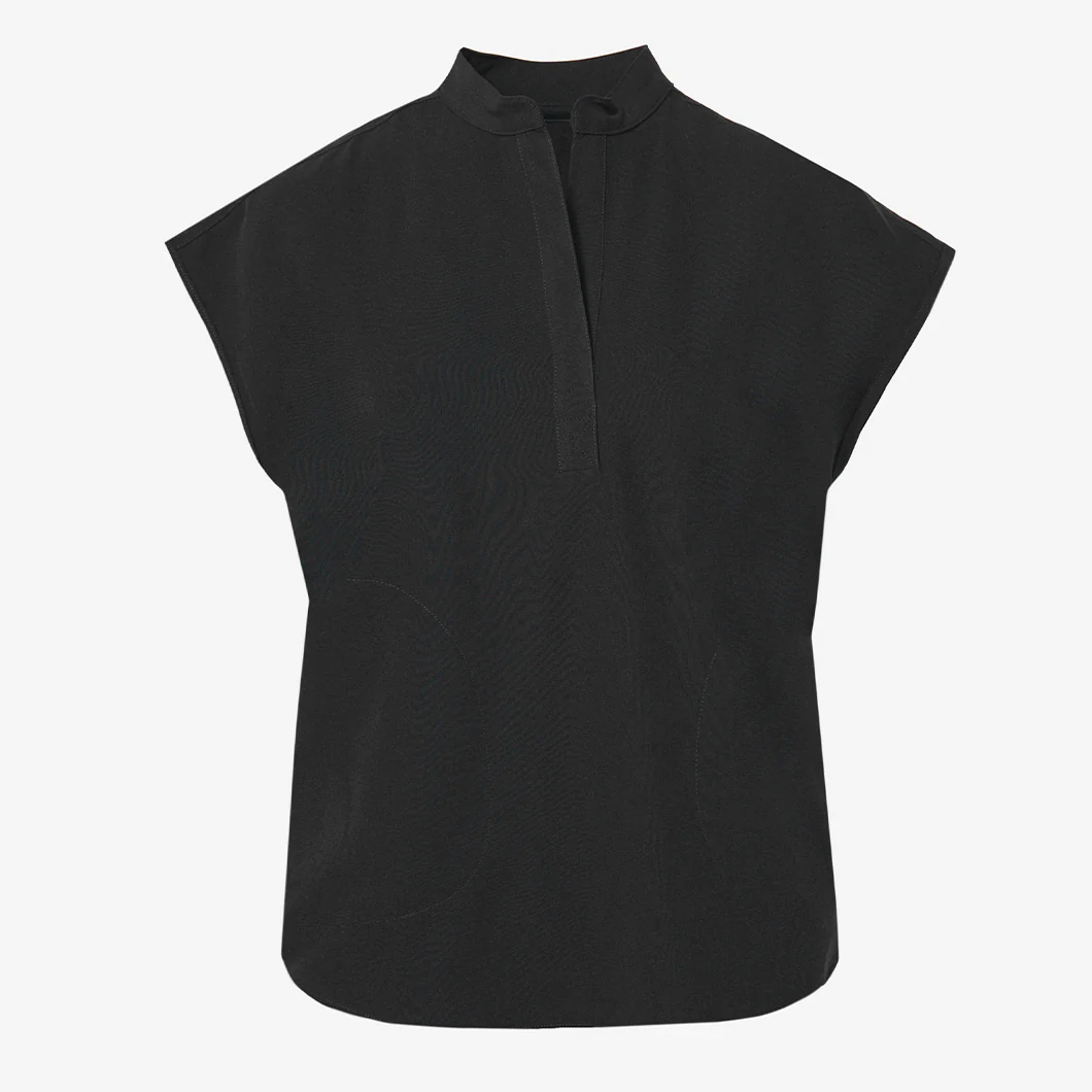 Women's Black Rafaela™ - Oversized Scrub Top - Image 10