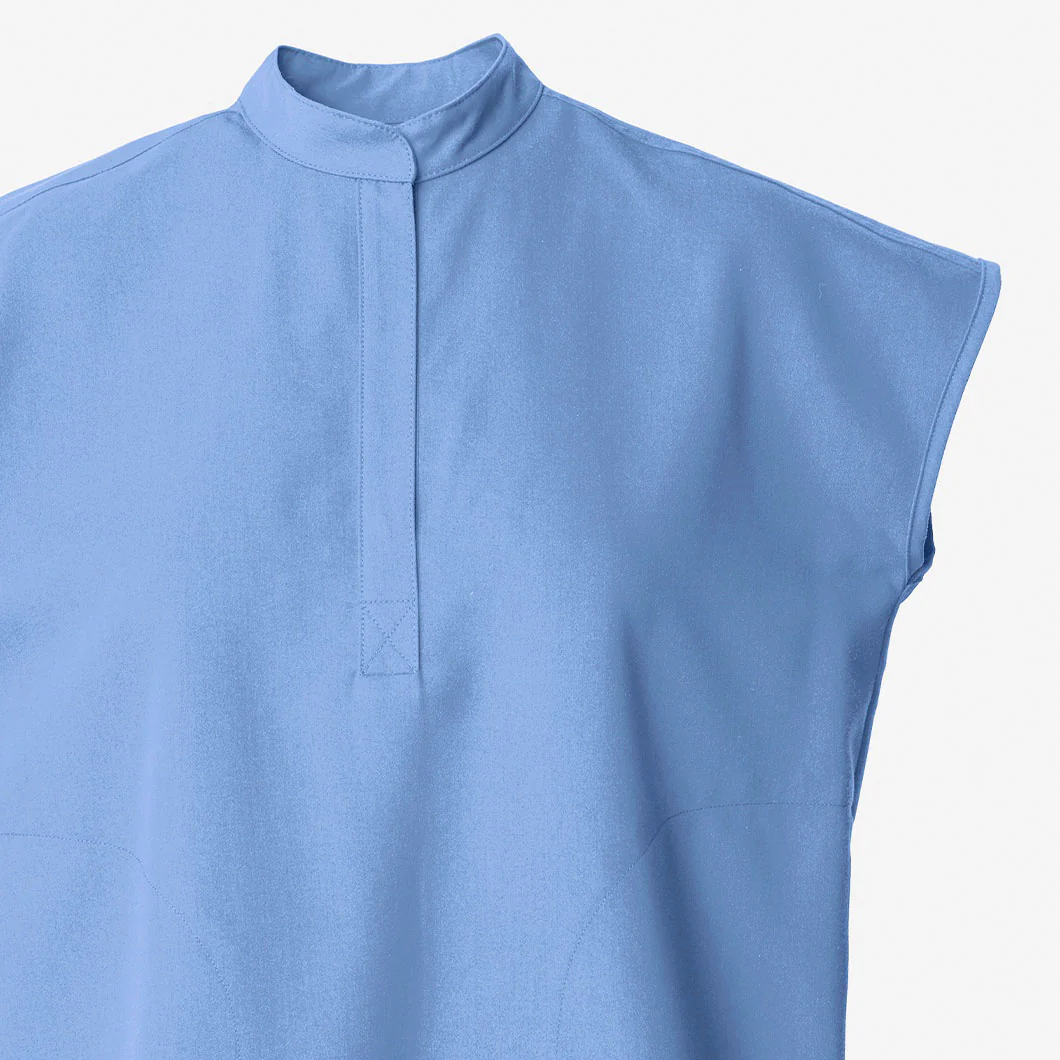 Women's Ceil Blue Rafaela™ - Oversized Scrub Top - Image 9