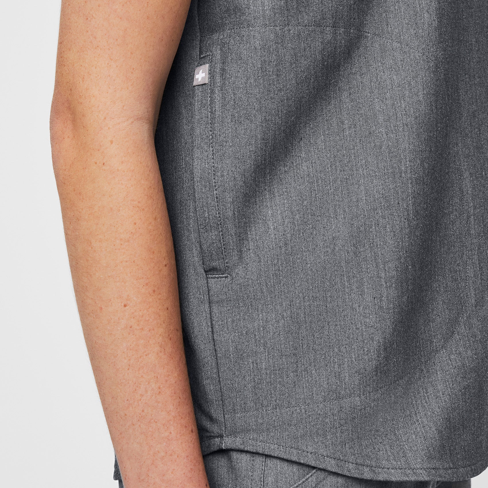 Women's Graphite Rafaela™ - Oversized Scrub Top - Image 3