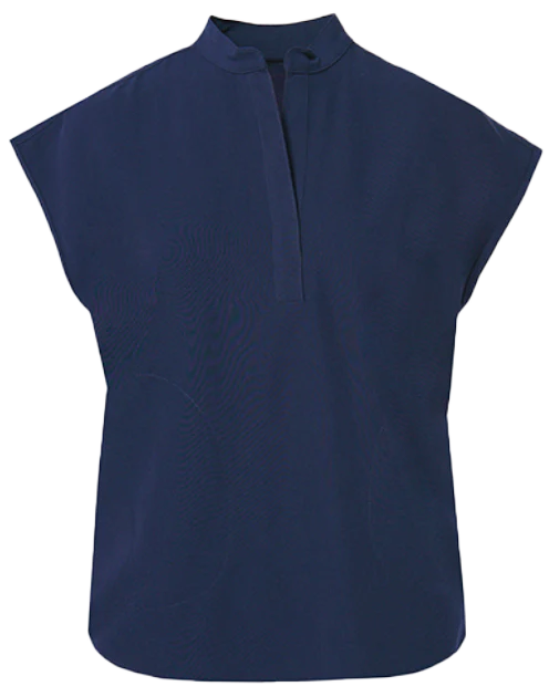 Women's Navy Rafaela™ - Oversized Scrub Top - Image 7