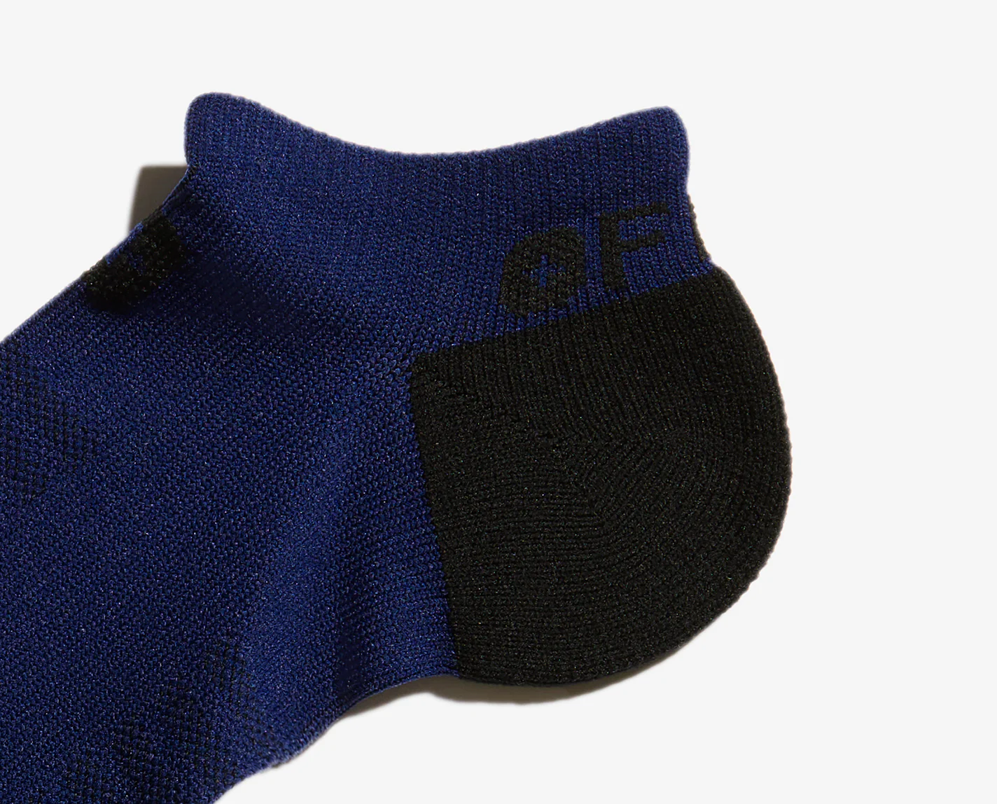 Women's Navy Solid Ankle Socks - Image 4