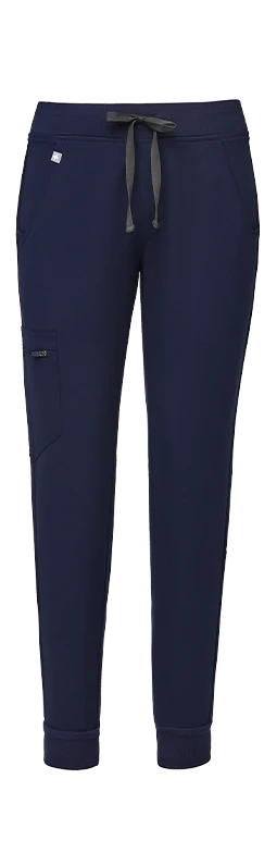 Women's Navy Zamora™ - Petite Jogger Scrub Pants - Image 9
